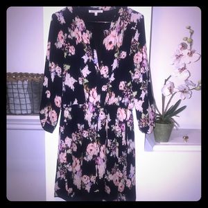 Daniel Rainn Floral Cinch Waist Dress